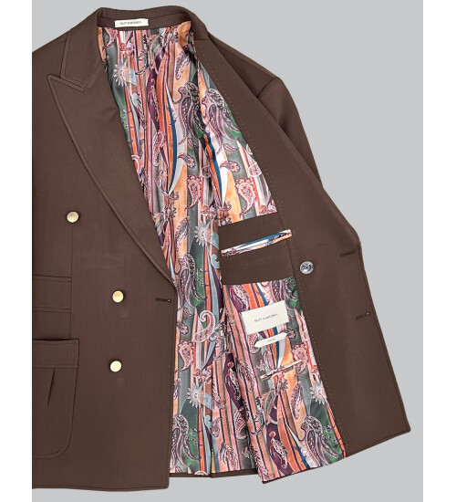 SUIT SARTORIA KAHVERENGİ KRUVAZE TAKIM ELBİSE 2802