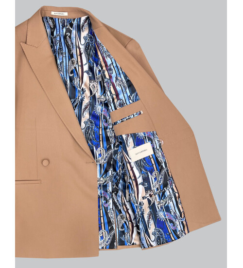 SUIT SARTORIA AÇIK KAHVERENGİ KRUVAZE TAKIM ELBİSE 2773