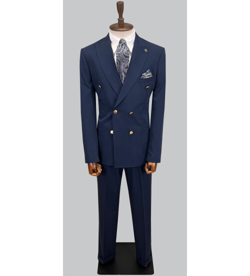 SUIT SARTORIA LACİVERT KRUVAZE TAKIM ELBİSE 2802