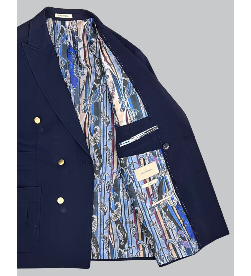 SUIT SARTORIA LACİVERT KRUVAZE TAKIM ELBİSE 2802
