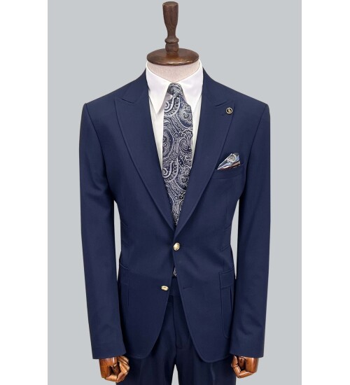 SUIT SARTORIA NAVY BLUE SUIT 2801