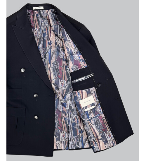 SUIT SARTORIA SİYAH KRUVAZE TAKIM ELBİSE 2802