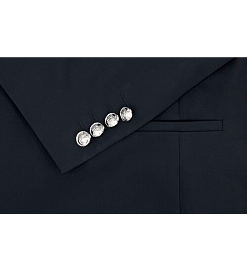 SUIT SARTORIA BLACK DOUBLE BREASTED SUIT 2774