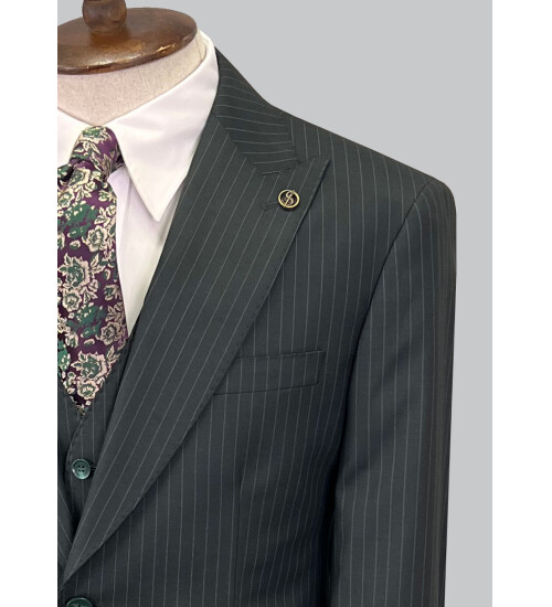 SUIT SARTORIA GREEN SUIT 2760