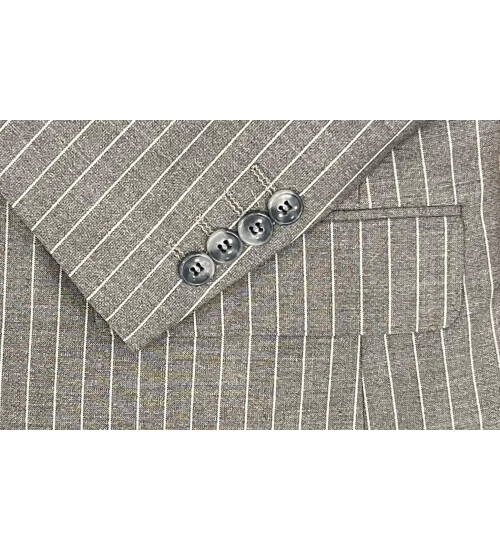SUIT SARTORIA ÇİZGİLİ GRİ TAKIM ELBİSE 2760