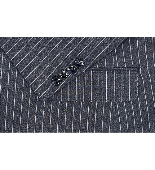SUIT SARTORIA ÇİZGİLİ MAVİ TAKIM ELBİSE 2760