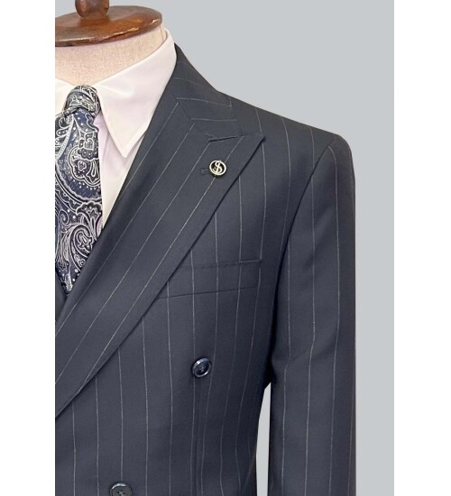 SUIT SARTORIA LACİVERT KRUVAZE TAKIM ELBİSE 2727