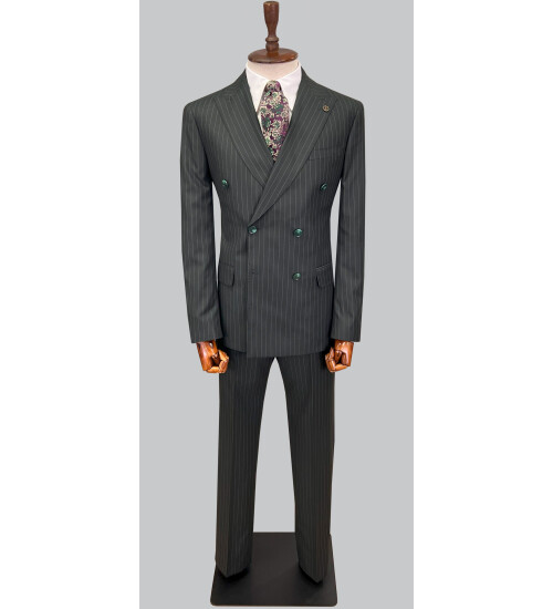 SUIT SARTORIA YEŞİL KRUVAZE TAKIM ELBİSE 2727