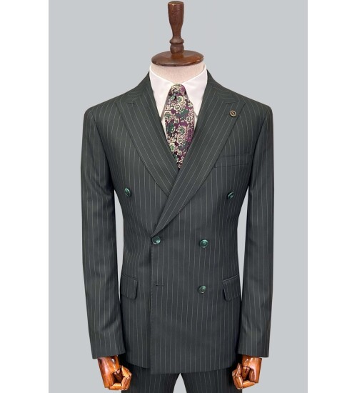 SUIT SARTORIA YEŞİL KRUVAZE TAKIM ELBİSE 2727