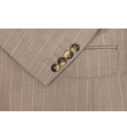 SUIT SARTORIA BEJ KRUVAZE TAKIM ELBİSE 2727