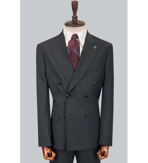 SUIT SARTORIA KOYU GRİ YÜN TAKIM ELBİSE 2621
