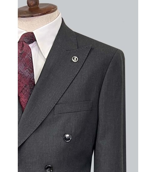 SUIT SARTORIA KOYU GRİ YÜN TAKIM ELBİSE 2621