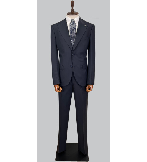 SUIT SARTORIA NAVY BLUE WOOL SUIT 2620