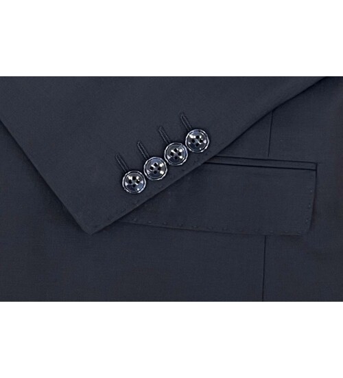 SUIT SARTORIA NAVY BLUE WOOL SUIT 2620