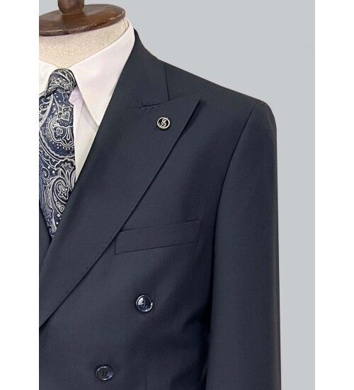 SUIT SARTORIA LACİVERT YÜN TAKIM ELBİSE 2621