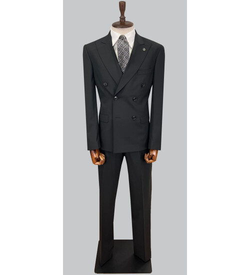 SUIT SARTORIA SİYAH YÜN TAKIM ELBİSE 2621