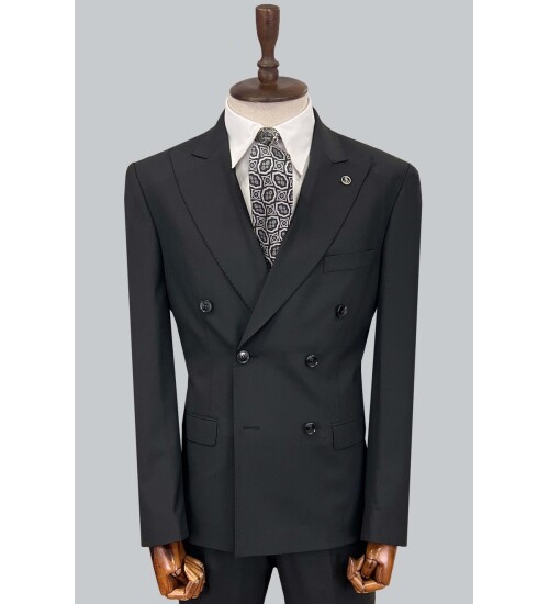 SUIT SARTORIA SİYAH YÜN TAKIM ELBİSE 2621