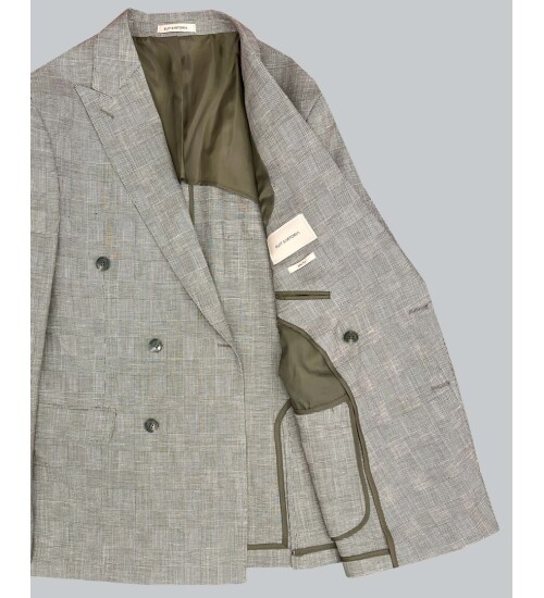 SUIT SARTORIA HAKİ KETEN TAKIM ELBİSE 2617