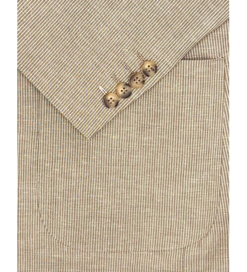 SUIT SARTORIA AÇIK KAHVERENGİ KETEN TAKIM ELBİSE 2675