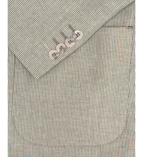 SUIT SARTORIA YEŞİL KETEN TAKIM ELBİSE 2675