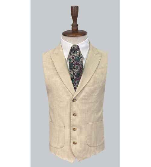 SUIT SARTORIA BEJ KETEN TAKIM ELBİSE 2675