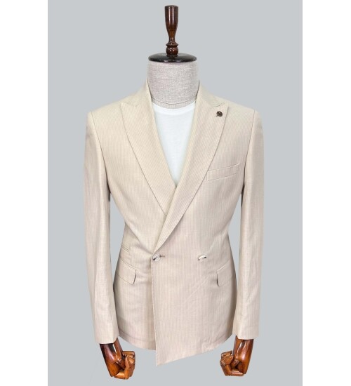 SUIT SARTORIA BEIGE LINEN JACKET 4453