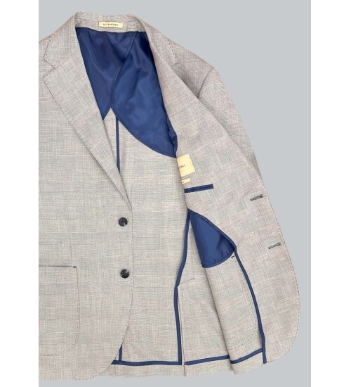 SUIT SARTORIA AÇIK MAVİ KETEN TAKIM ELBİSE 2616