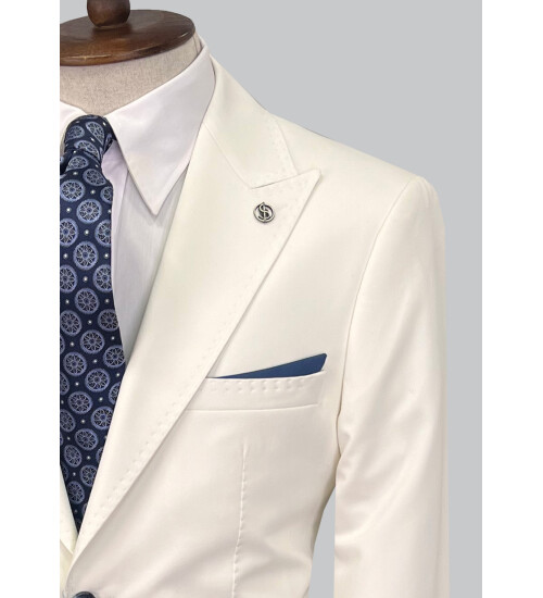 SUIT SARTORIA BEYAZ TAKIM ELBİSE 2612