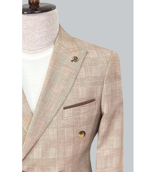 SUIT SARTORIA KAHVERENGİ KETEN TAKIM 2617
