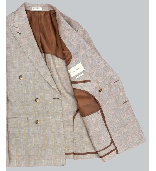 SUIT SARTORIA KAHVERENGİ KETEN TAKIM 2617