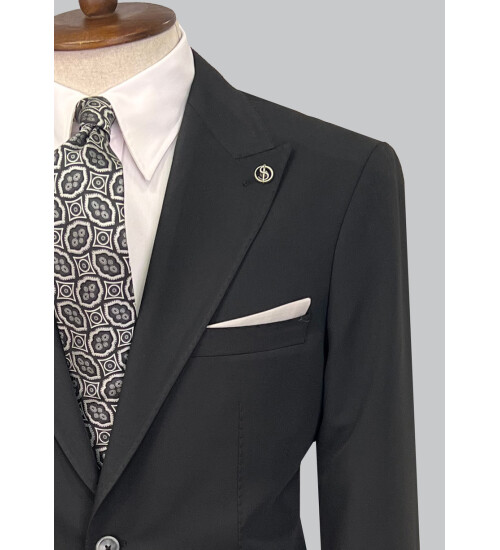SUIT SARTORIA SİYAH TAKIM ELBİSE 2612