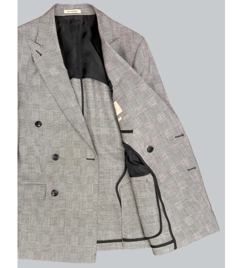 SUIT SARTORIA SİYAH KETEN TAKIM ELBİSE 2617