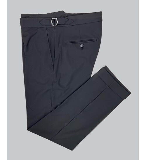 SUIT SARTORIA SİYAH KETEN TAKIM ELBİSE 2617