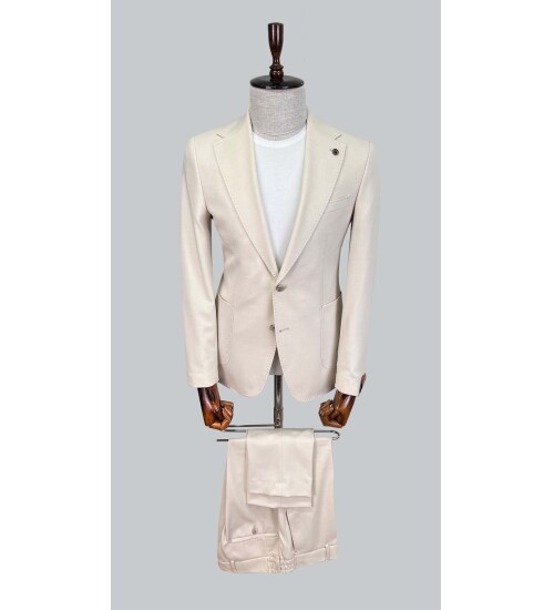 SUIT SARTORIA BEJ SPOR TAKIM ELBİSE 2641