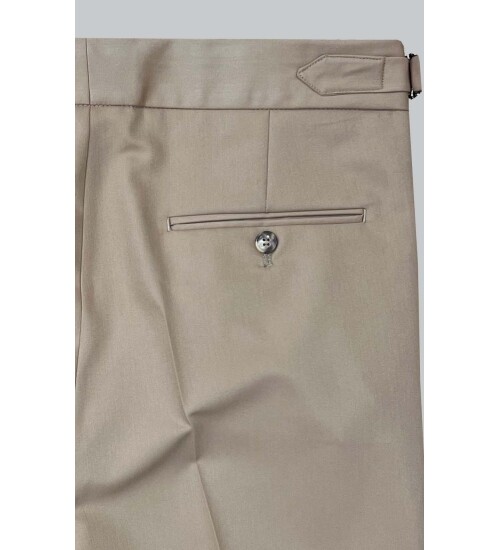 SUIT SARTORIA A.KAHVERENGİ TEK PİLELİ PANTOLON 1125