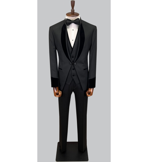 SUIT SARTORIA BLACK TUXEDO 5599