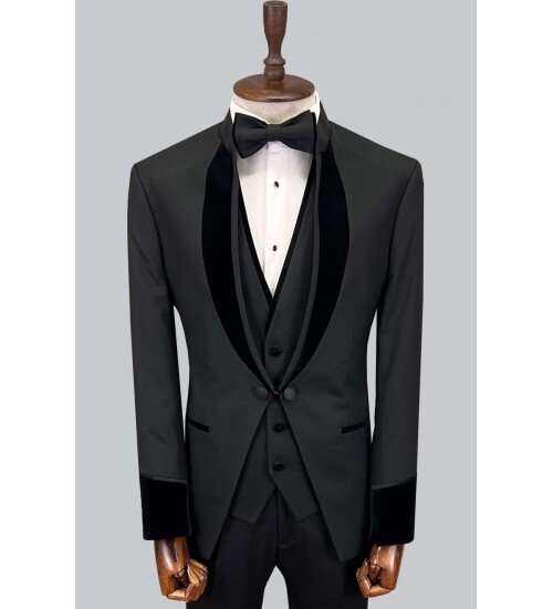 SUIT SARTORIA BLACK TUXEDO 5599
