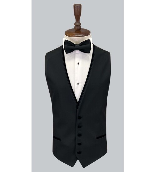 SUIT SARTORIA BLACK TUXEDO 5597