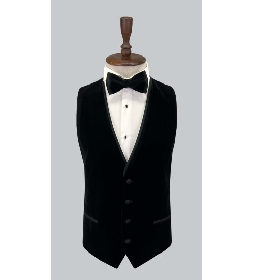 SUIT SARTORIA BLACK TUXEDO 5596
