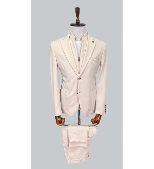 SUIT SARTORIA BEIGE PERFORMANCE SUIT 2575