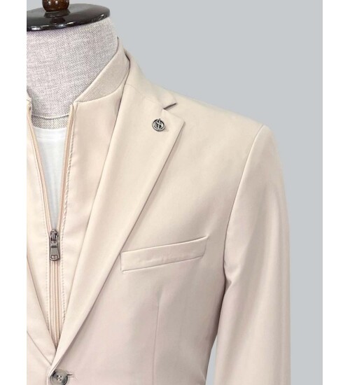 SUIT SARTORIA BEIGE PERFORMANCE SUIT 2575