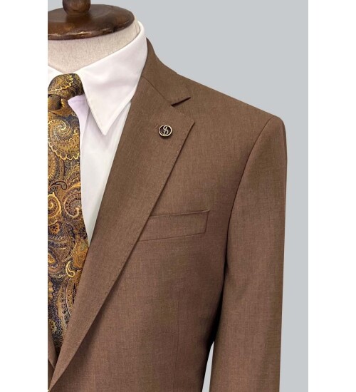 SUIT SARTORIA BROWN SUIT 2632