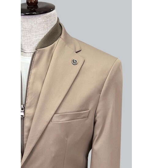 SUIT SARTORIA BEIGE PERFORMANCE SUIT 2575