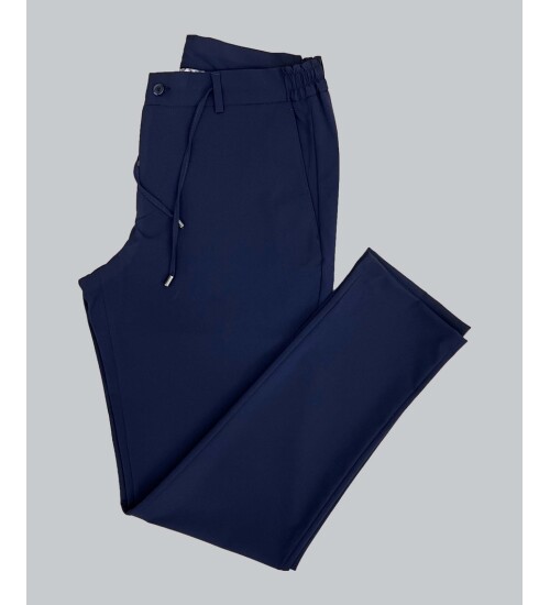 SUIT SARTORIA HOODED LAPEL NAVY BLUE PERFORMANCE SUIT 2630