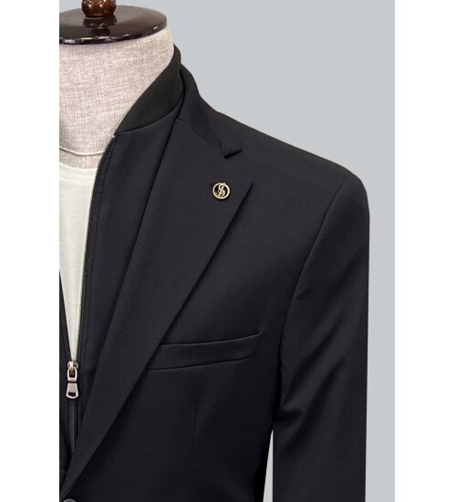 SUIT SARTORIA BLACK PERFORMANCE SUIT 2575