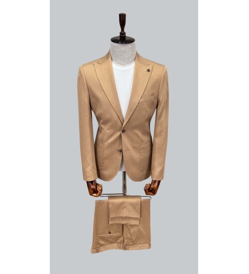 SUIT SARTORIA LIGHT BROWN SUIT 2591