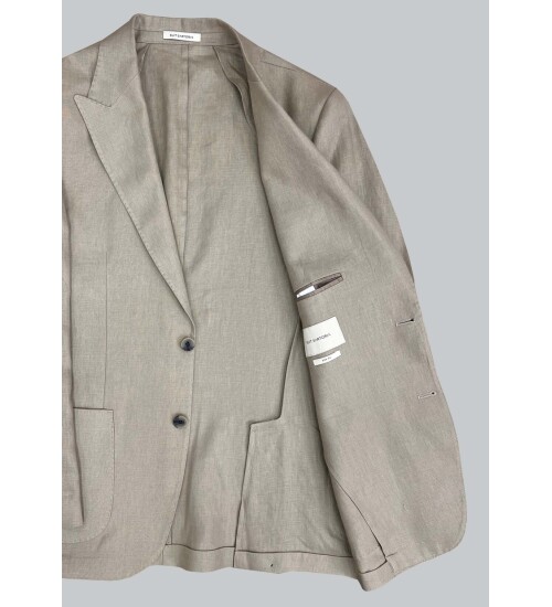 SUIT SARTORIA KAHVERENGİ KETEN TAKIM ELBİSE 2584