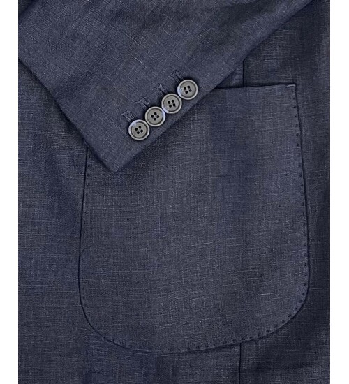 SUIT SARTORIA LACİVERT KETEN TAKIM ELBİSE 2584