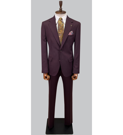 SUIT SARTORIA BORDO TAKIM ELBİSE 2596