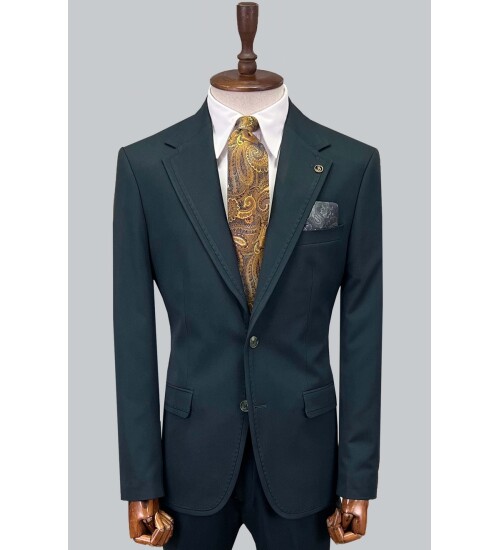 SUIT SARTORIA GREEN SUIT 2596